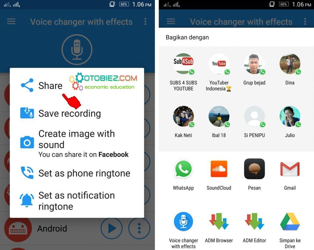 Cara Merubah Suara di Whatsapp Tanpa Aplikasi