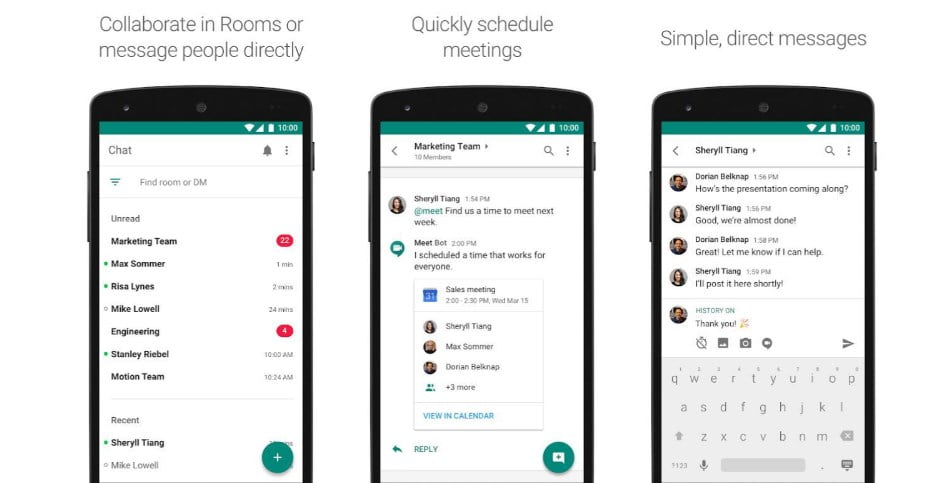 Aplikasi Google Chat