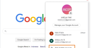 cara login google di laptop
