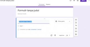 cara membuat google form di laptop