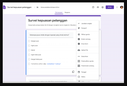 cara membuat google form di laptop
