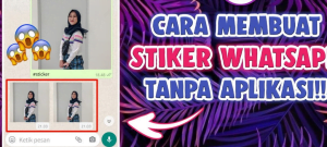 Membuat Stiker WhatsApp Tanpa Aplikasi