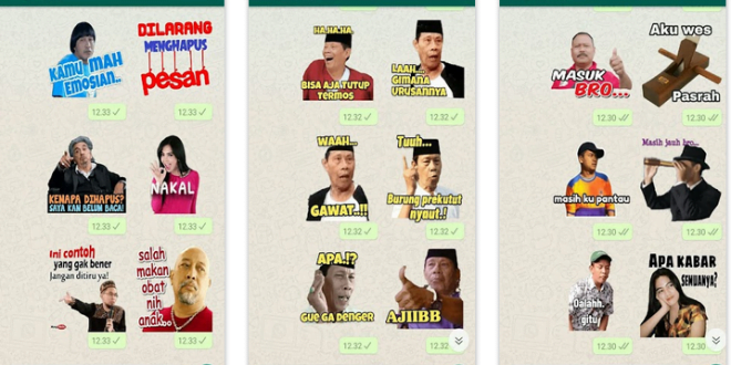 Membuat Stiker WhatsApp Tanpa Aplikasi
