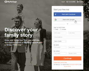 Aplikasi MyHeritage