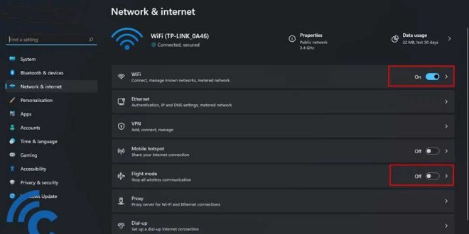 Laptop yang Tak Bisa Terhubung dengan Wifi