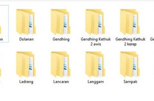 Menyimpan File Di Laptop