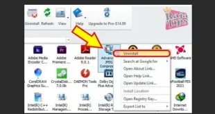cara hapus apk di laptop 0