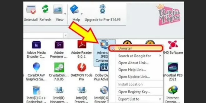 cara hapus apk di laptop 0
