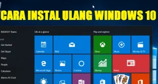 cara instal ulang laptop 0