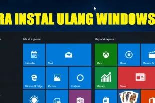 cara instal ulang laptop 0