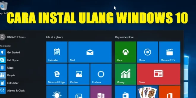 cara instal ulang laptop 0