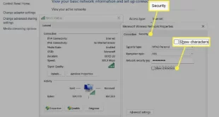 cara melihat password wifi di laptop windows 11 0