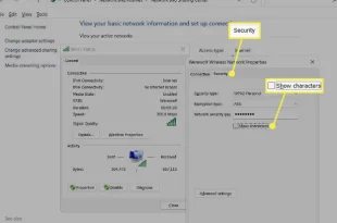 cara melihat password wifi di laptop windows 11 0