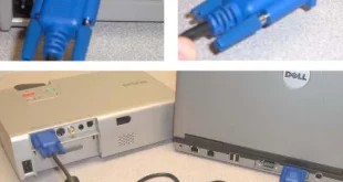 cara menghubungkan laptop ke proyektor 0