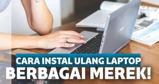 cara menginstal ulang laptop 0