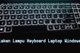 cara menyalakan lampu keyboard laptop hp 0
