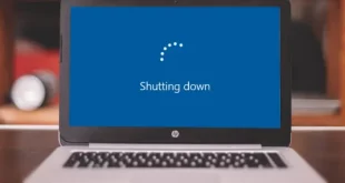 cara shut down laptop 0