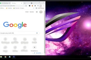cara split screen laptop 0