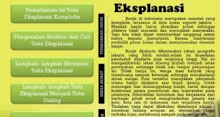 contoh teks eksplanasi 0