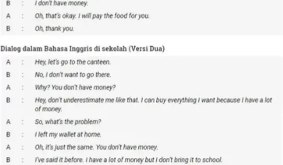 dialog bahasa inggris 0