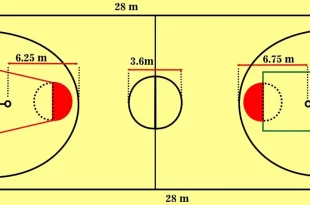 gambar lapangan bola basket 0