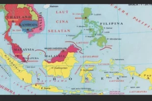 gambar peta asean 0