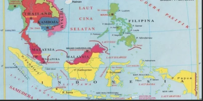 gambar peta asean 0