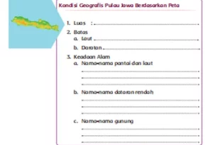 kondisi geografis pulau jawa berdasarkan peta 0
