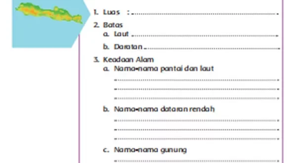 kondisi geografis pulau jawa berdasarkan peta 0
