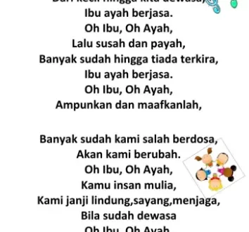 lirik lagu ayah 0