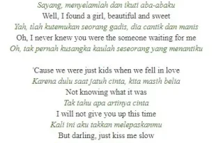 lirik lagu perfect 0
