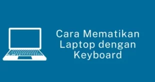 mematikan laptop dengan keyboard 0