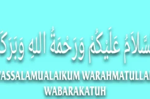 wassalamualaikum warahmatullahi wabarakatuh 0