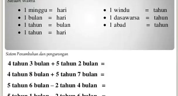 1 bulan berapa hari 0