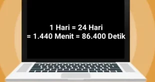1 hari berapa detik 0