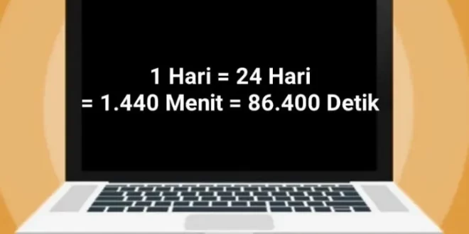 1 hari berapa detik 0