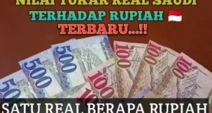 1 riyal berapa rupiah 2022 0