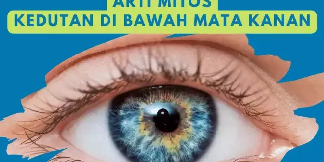 arti kedutan mata kanan bawah 0
