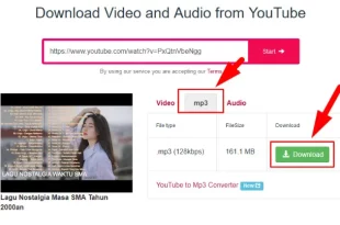 cara download lagu di youtube 0