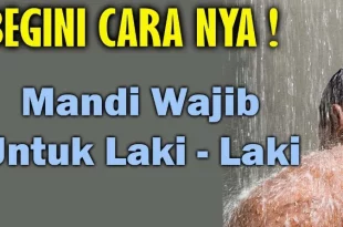 cara mandi wajib laki laki 0