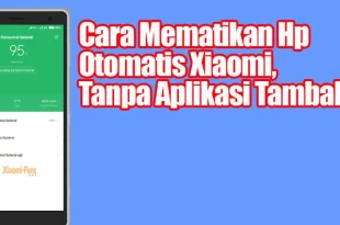 cara mematikan hp otomatis 0