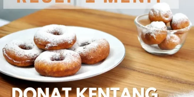 cara membuat donat kentang 0