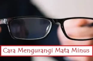 cara mengurangi mata minus 0