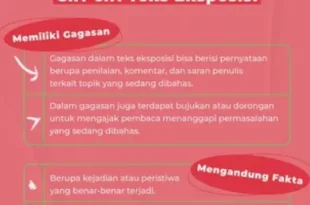 ciri ciri teks eksposisi 0