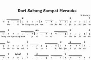 dari sabang sampai merauke 0