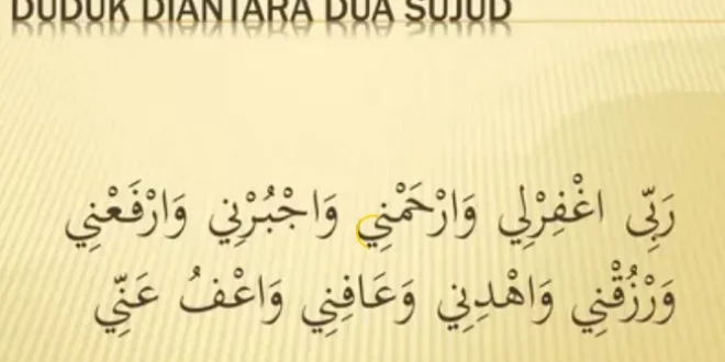 doa diantara dua sujud 0
