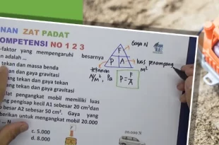 faktor faktor yang mempengaruhi besarnya tekanan adalah 0