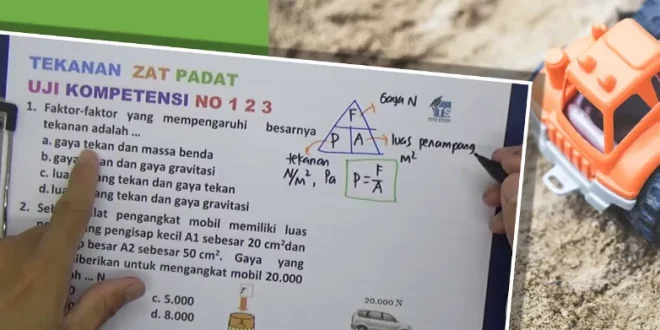 faktor faktor yang mempengaruhi besarnya tekanan adalah 0
