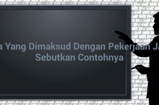 featured image apa yang dimaksud dengan pekerjaan jasa sebutkan contohnya 0