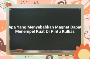 featured image apa yang menyebabkan magnet dapat menempel kuat di pintu kulkas 0